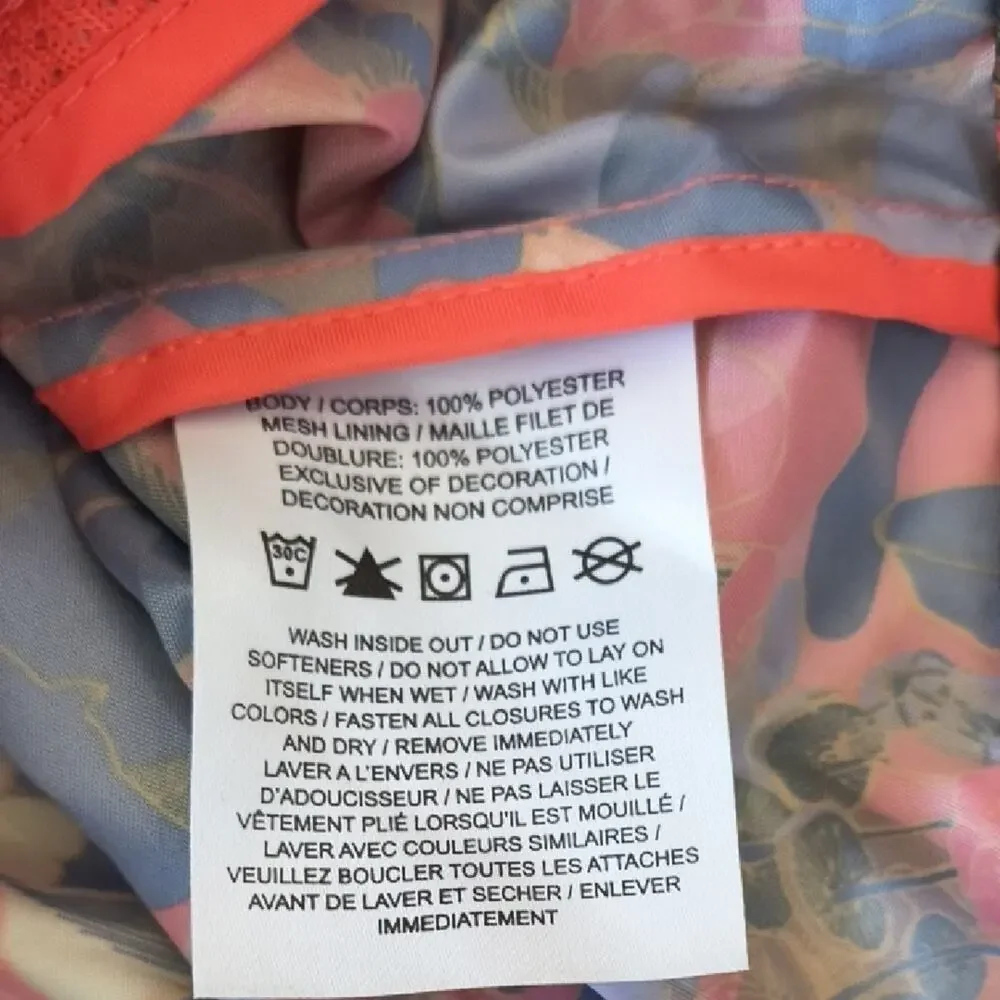 Nike Sportswear Windrunner Coral & Multicolor Size Youth XL NWOT